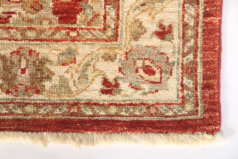Hand Knotted Turkish Wool Accent Rug