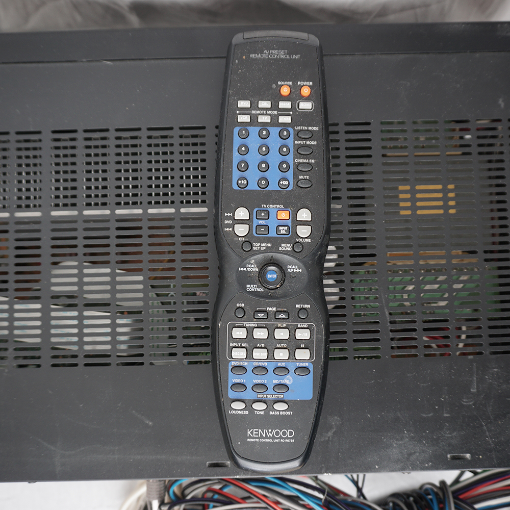 Kenwood VR-616 Audio Video Surround Receiver With Remote Control