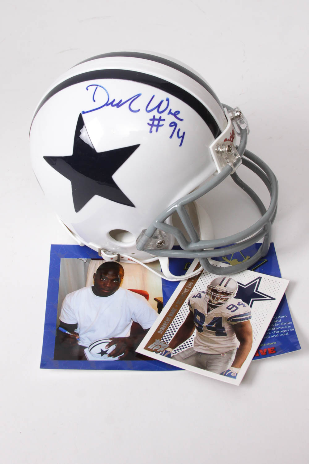 Dallas Cowboys Autographed Mini Helmets