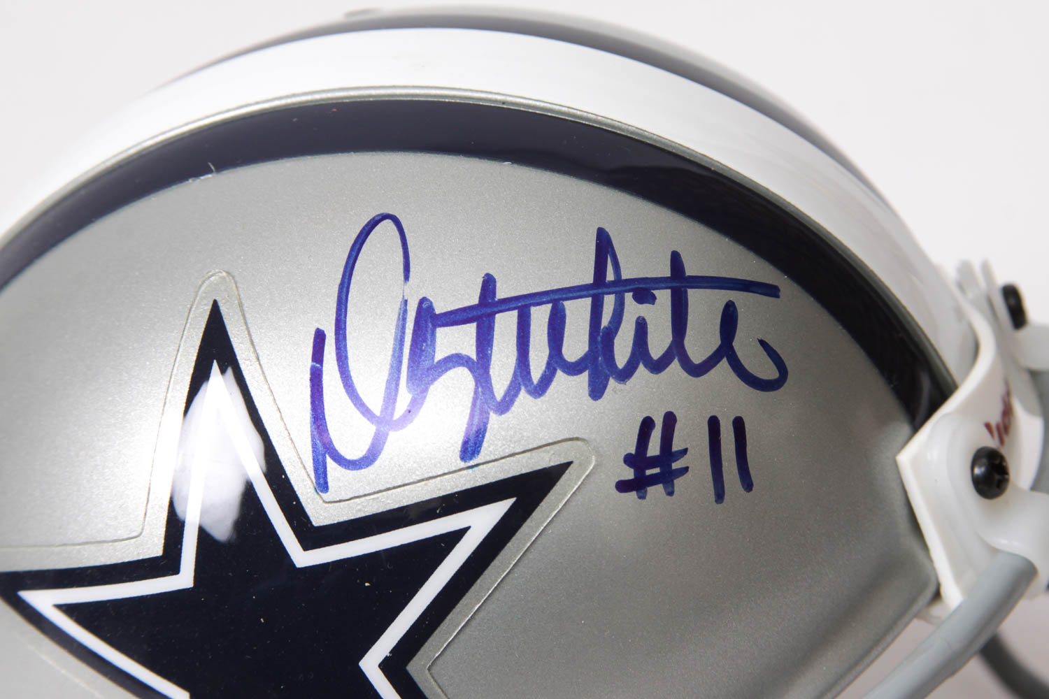 Dallas Cowboys Autographed Mini Helmets