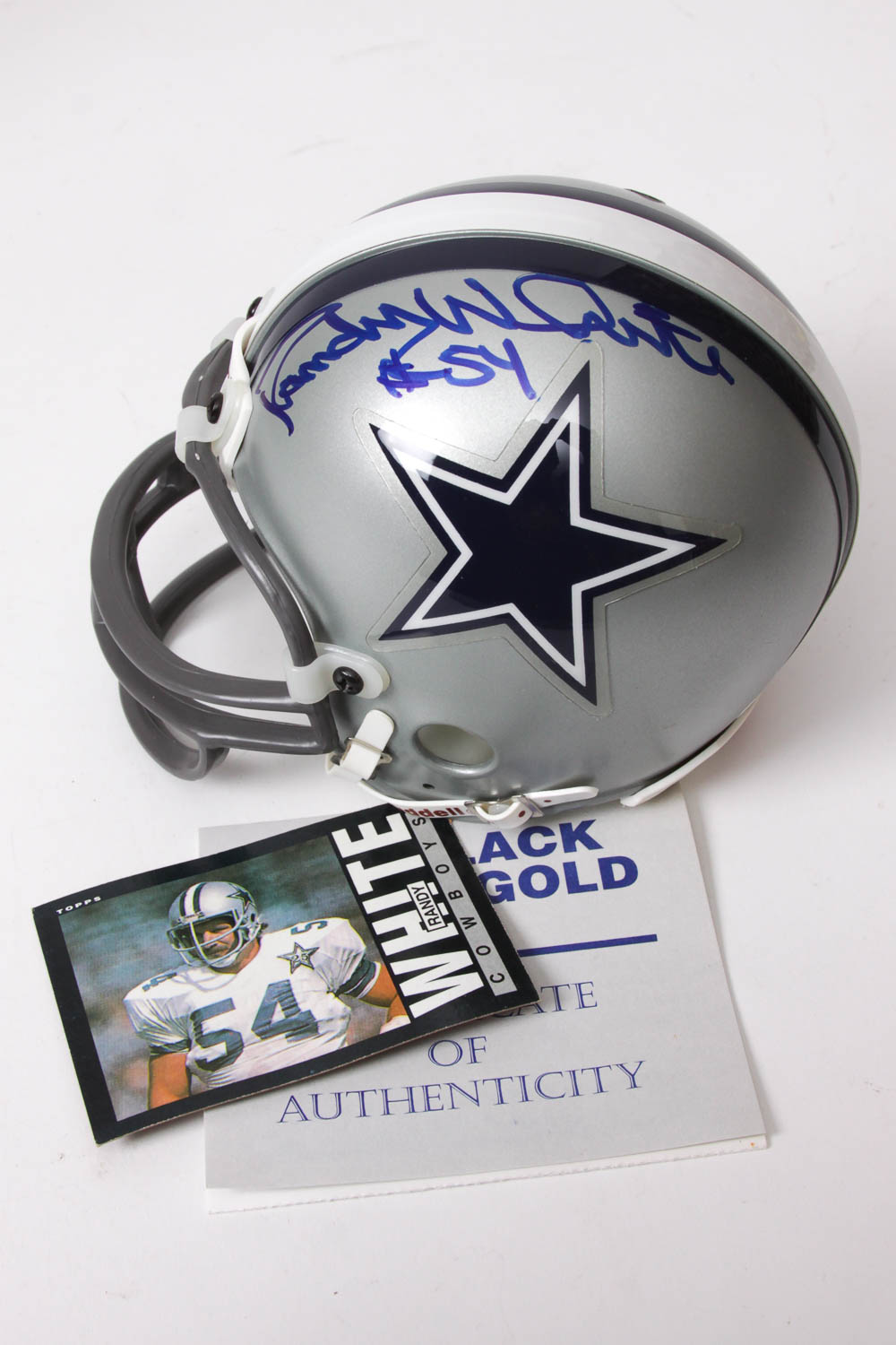 Dallas Cowboys Autographed Mini Helmets