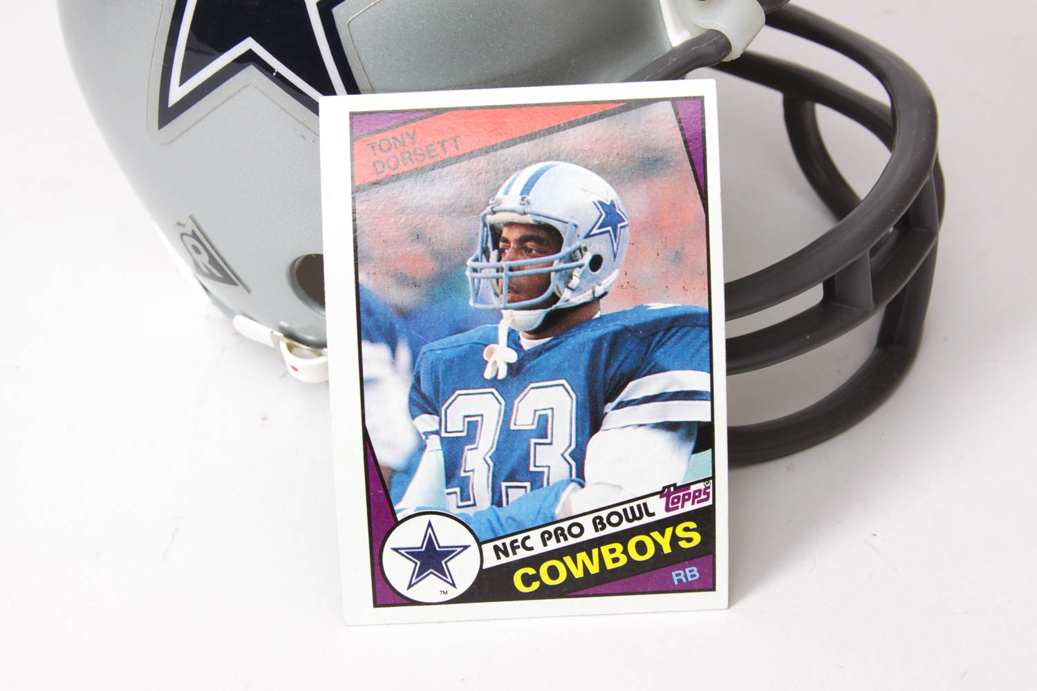 Dallas Cowboys Autographed Mini Helmets