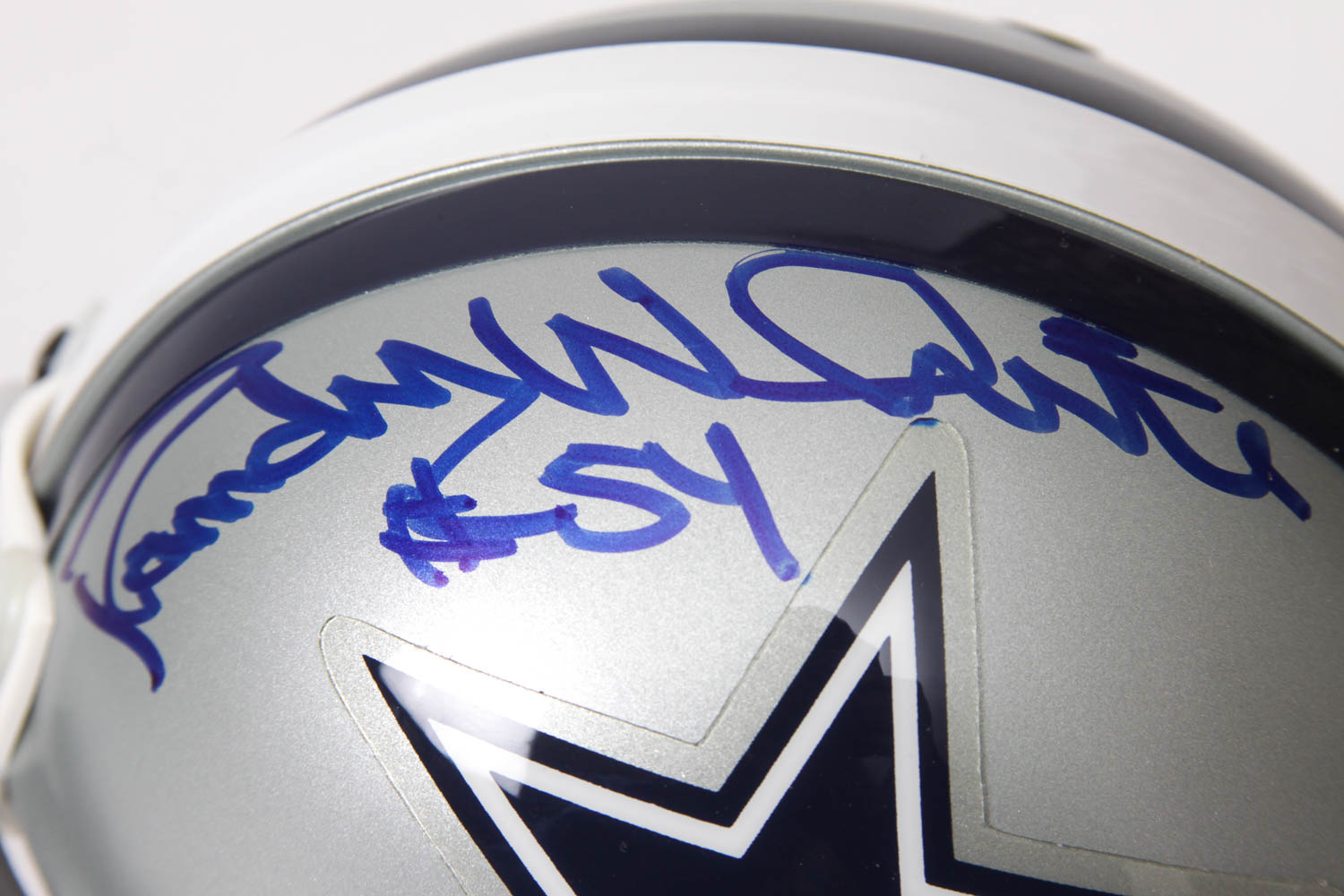 Dallas Cowboys Autographed Mini Helmets