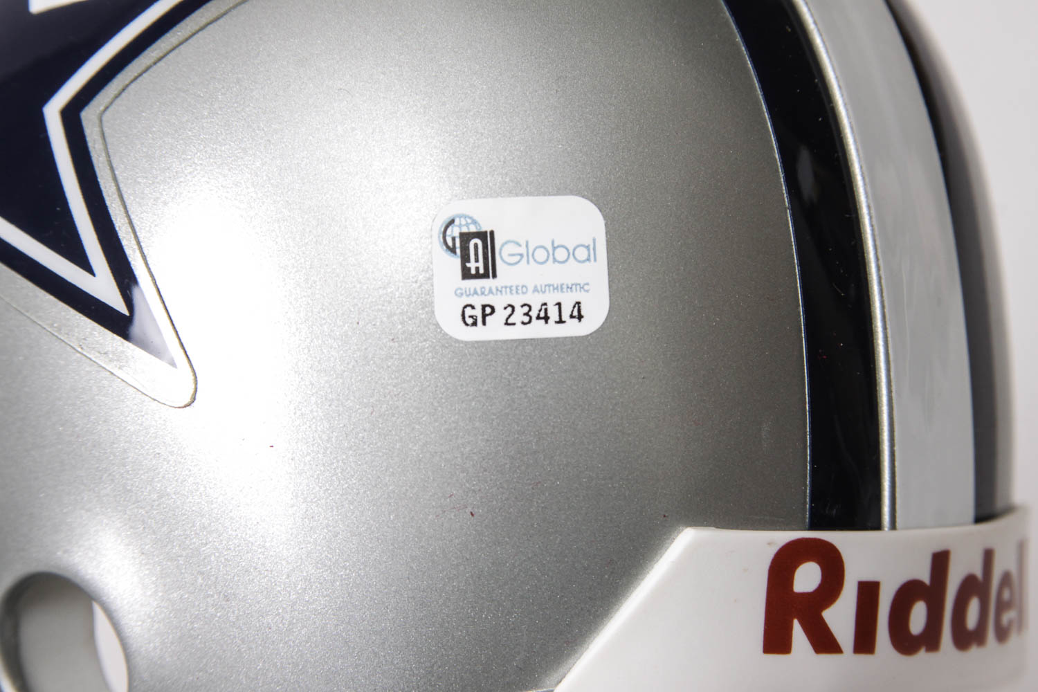 Dallas Cowboys Autographed Mini Helmets