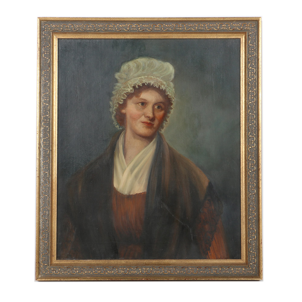 Oil on Canvas of Woman