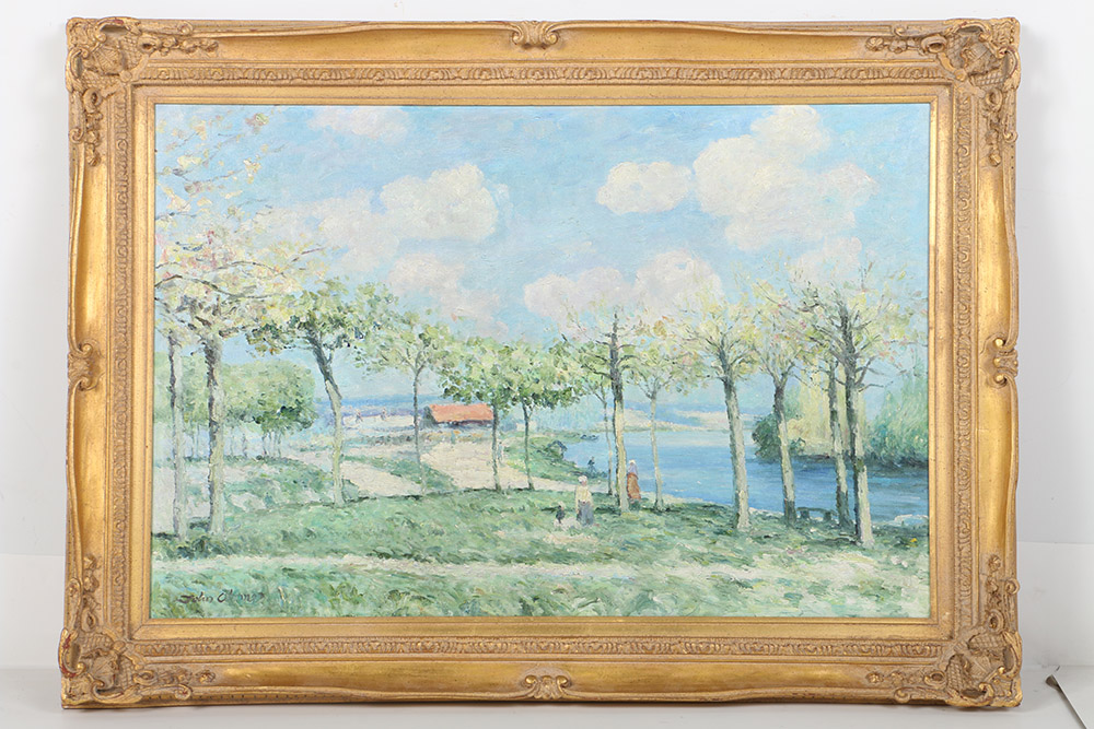 John Clymer Oil Painting