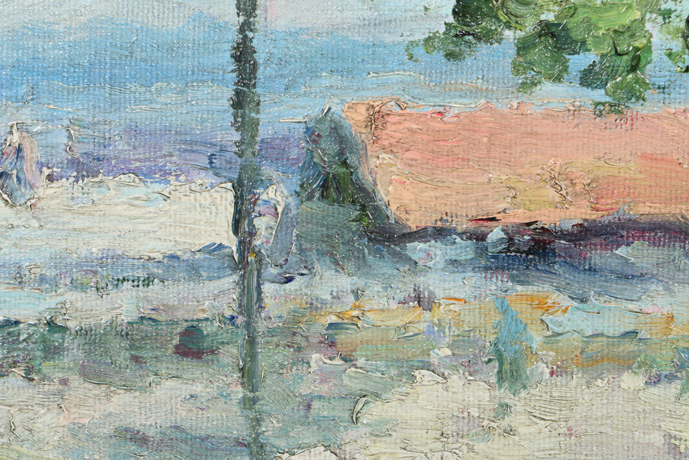 John Clymer Oil Painting