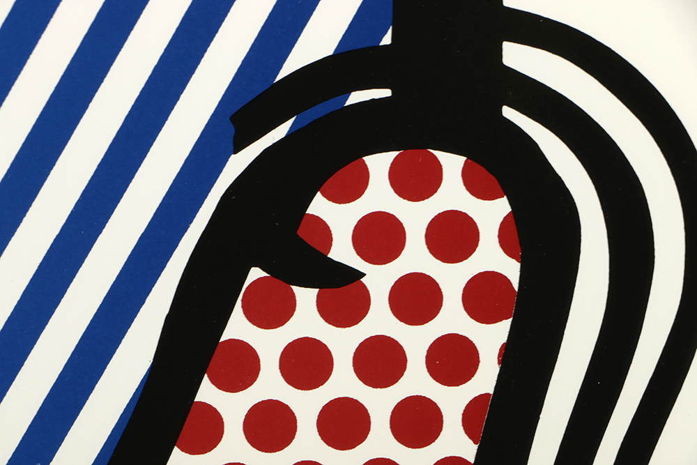 Signed Roy Lichtenstein Serigraph Poster for 1991 Salzburger Festspiele