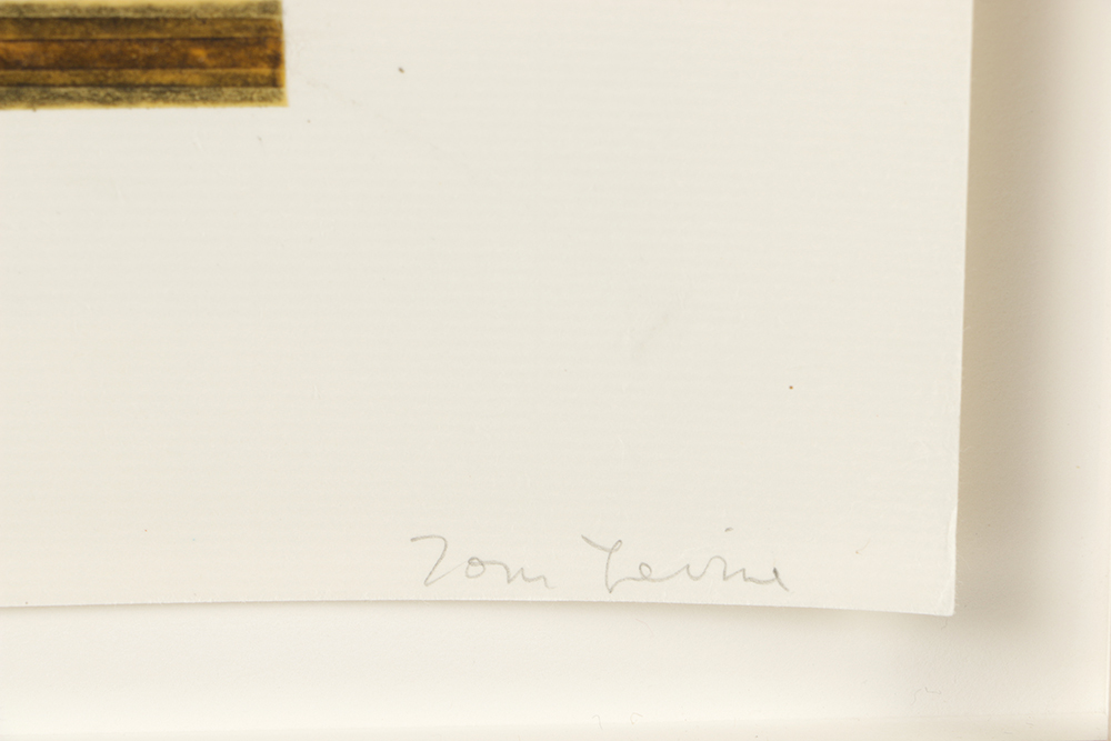 Tom Levine Mixed Media Sketchbook Drawing on Paper "4.VIII.07"