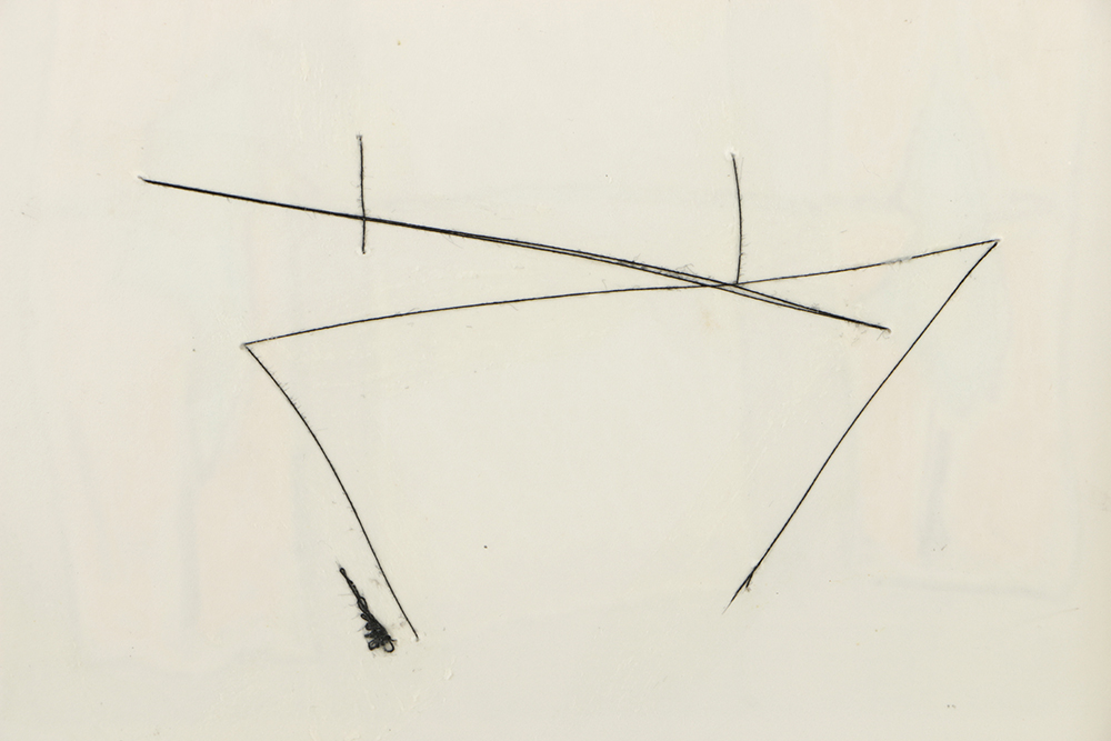 Tom Levine Mixed Media Sketchbook Drawing on Paper "4.VIII.07"