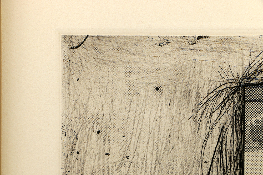 James Rosenquist Limited Edition Photogravure and Etching on Paper "Certificate"