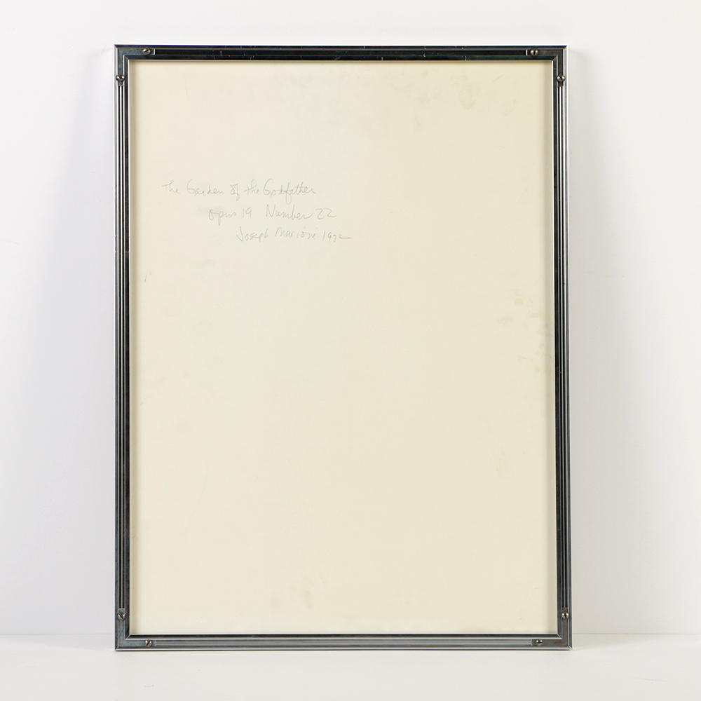 Joseph Marioni Acrylic on Board "The Garden of the Godfather"