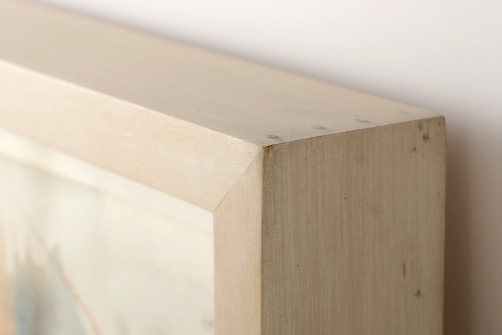 Jane Rosen Abstract Watercolor and Charcoal on Paper