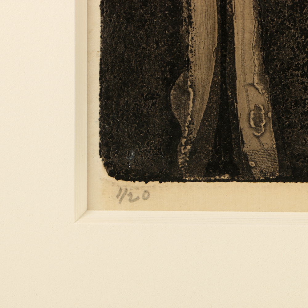 Louise Nevelson Limited Edition Etching on Paper "Ancient Landscape"