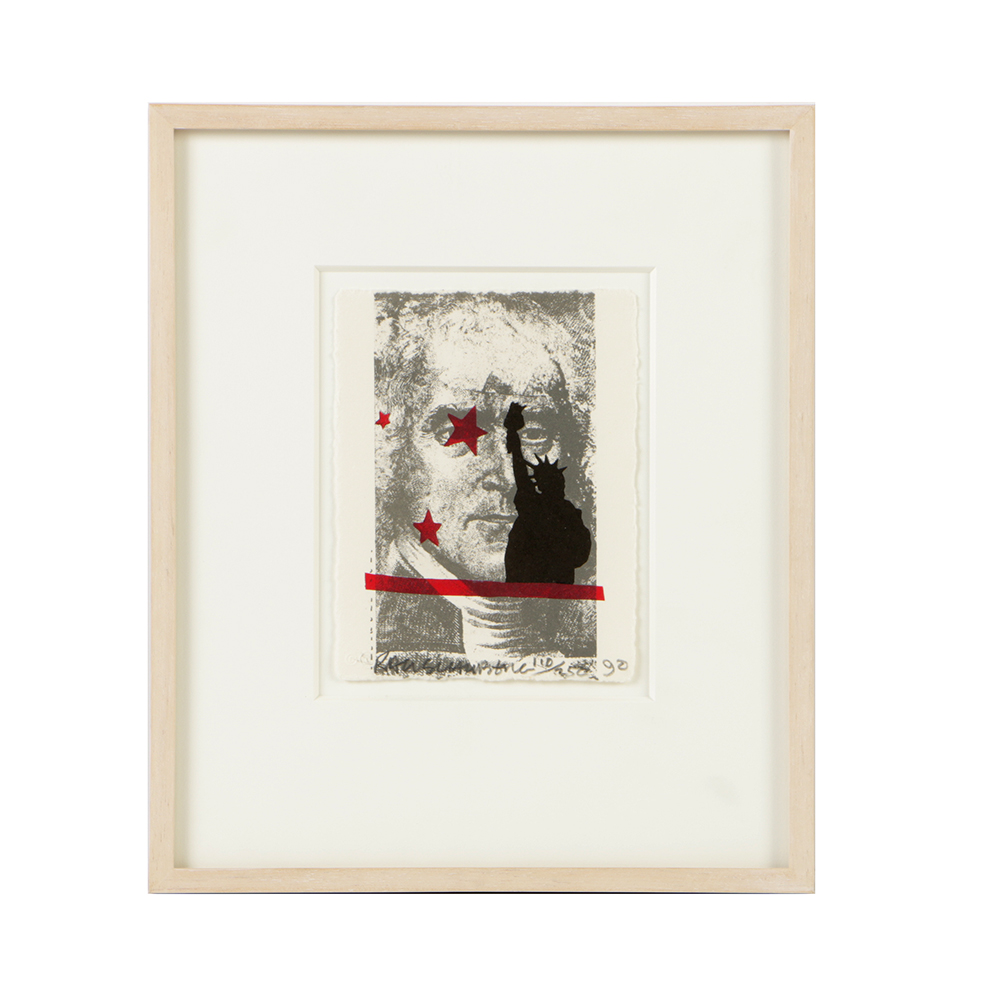 Robert Rauschenberg Limited Edition Lithograph on Paper "Speckled"