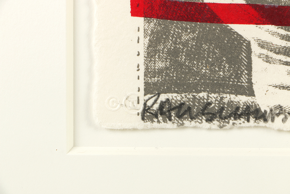 Robert Rauschenberg Limited Edition Lithograph on Paper "Speckled"