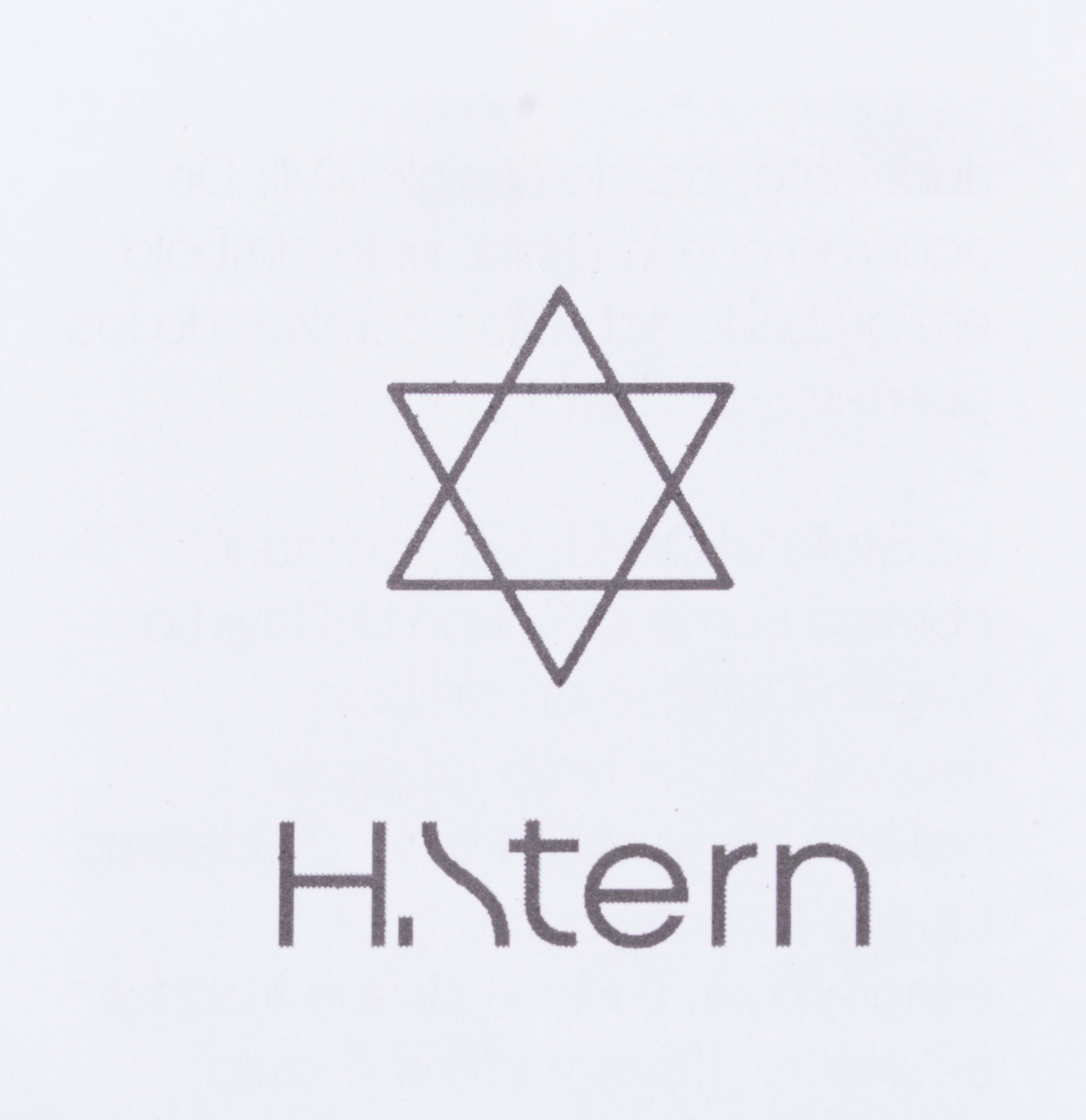 H. Stern Star of David Pendant