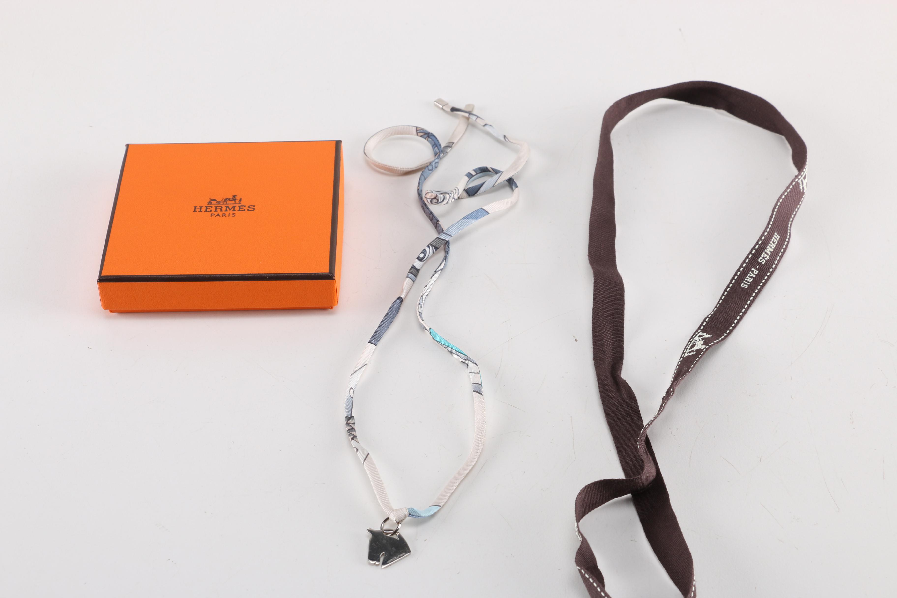 Hermès Tourbillon Horse Pendant Necklace