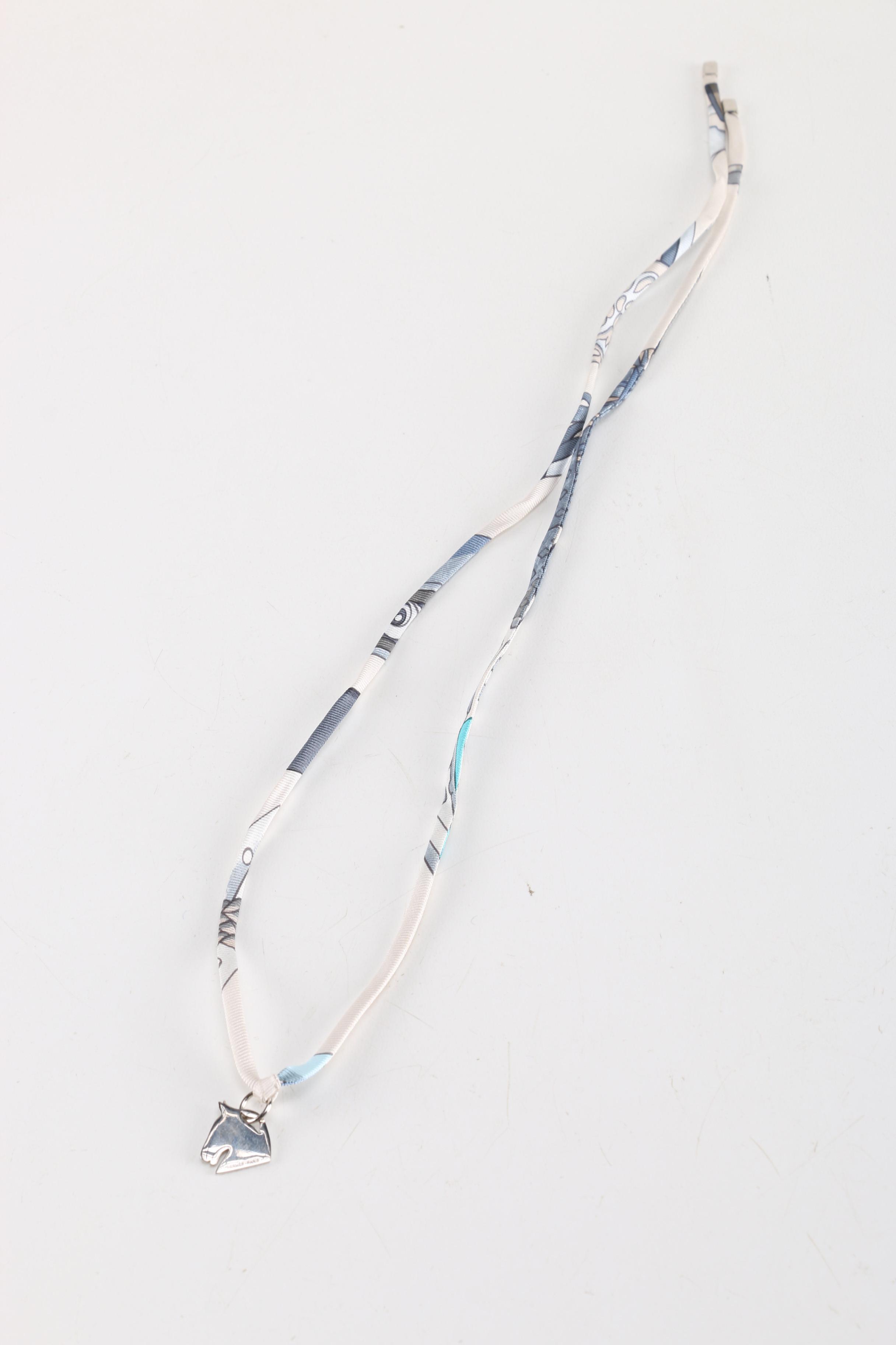 Hermès Tourbillon Horse Pendant Necklace