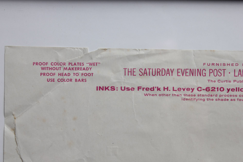 Stan Galli Gouache Painting on Board For Weyerhaeuser Advertising