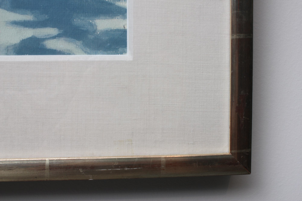 1959 Stan Galli Painting "Fox and Otters" for Weyerhaeuser Advertising