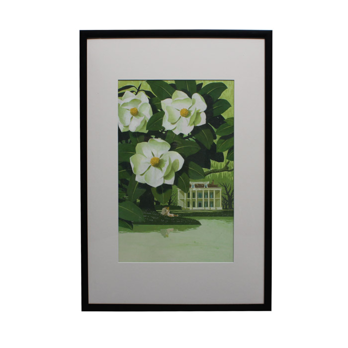 Stan Galli New Orleans Study Painting for United Air Lines