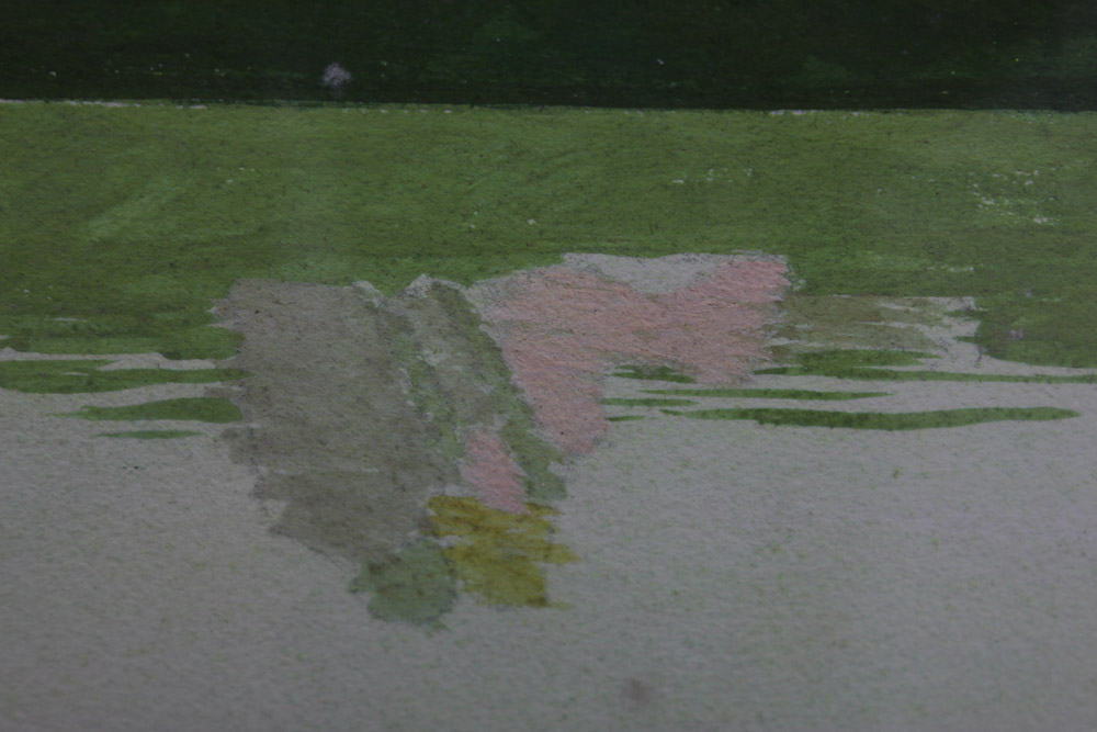 Stan Galli New Orleans Study Painting for United Air Lines