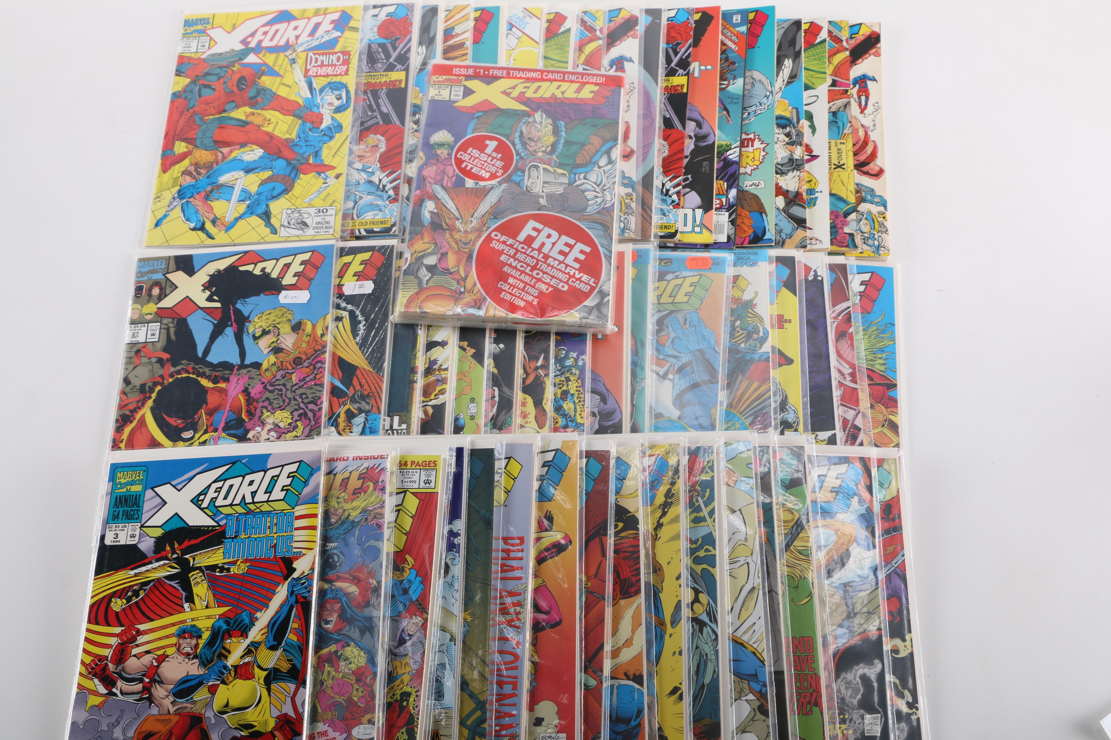 "X-Force" Featuring First Appearances of Weapon X, Domino and Second Appearance of Deadpool