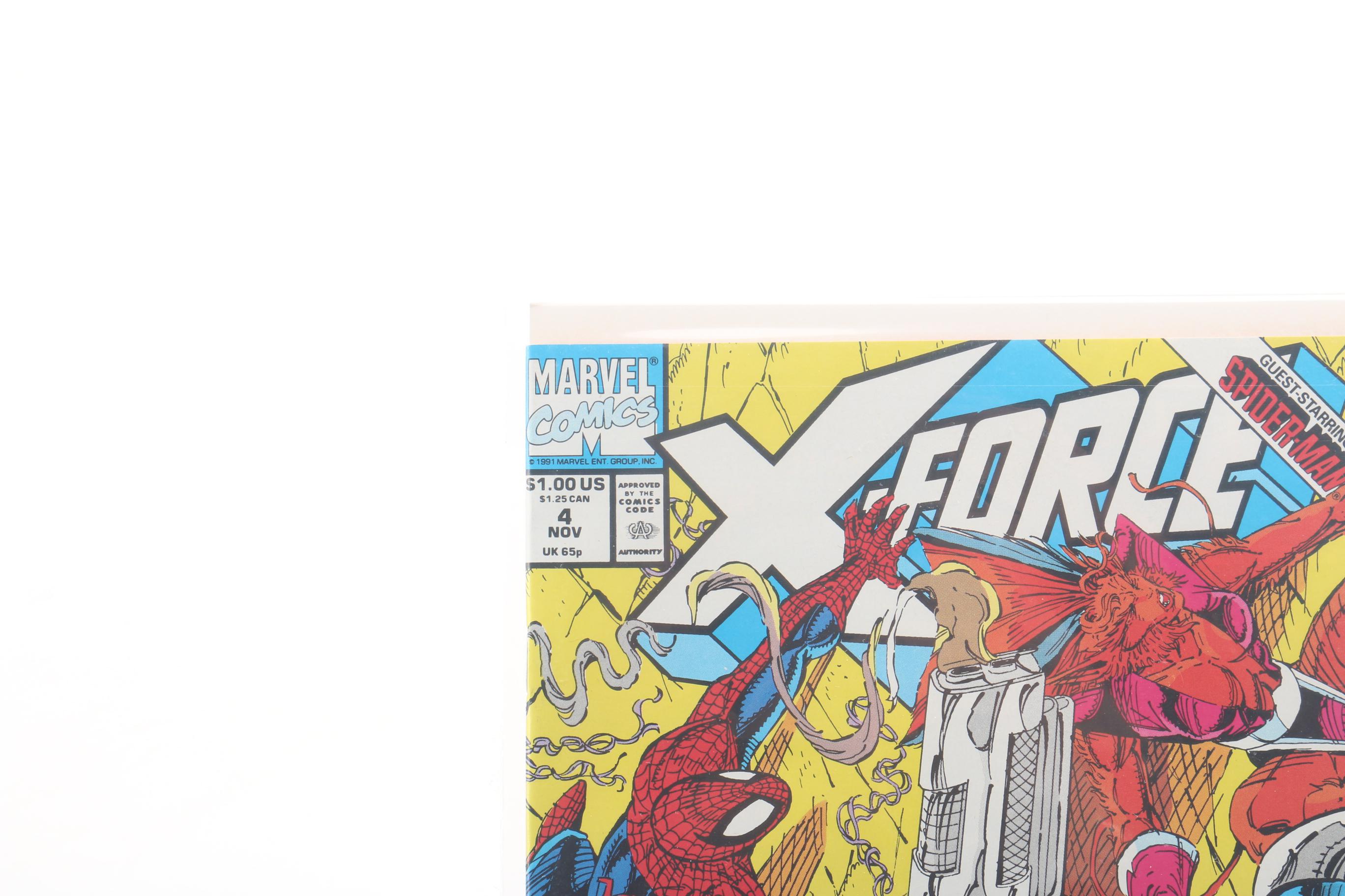 "X-Force" Featuring First Appearances of Weapon X, Domino and Second Appearance of Deadpool