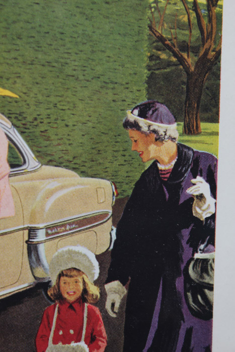 1953 Chevrolet Advertisement, Art by Stan Galli