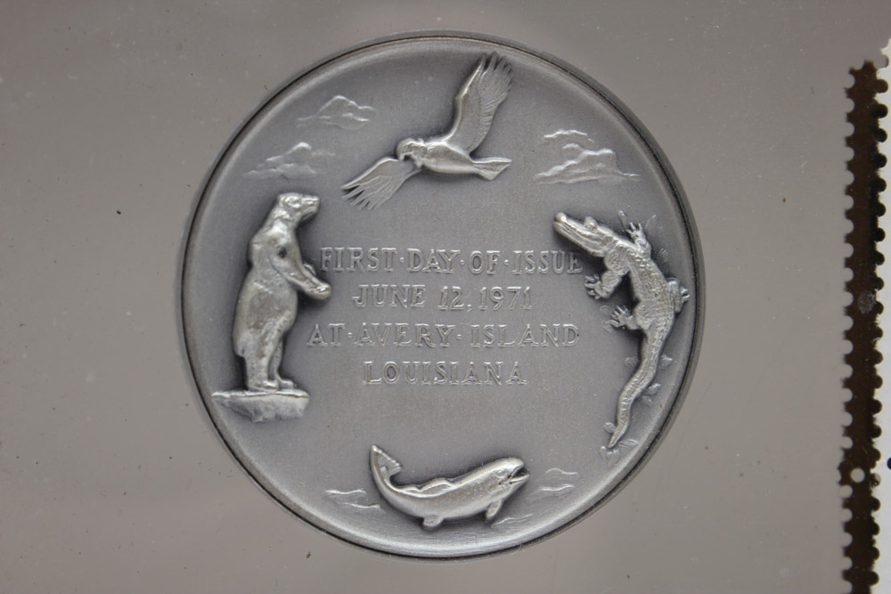 1971 Best U.S. Commemorative Stamp Award for Stan Galli