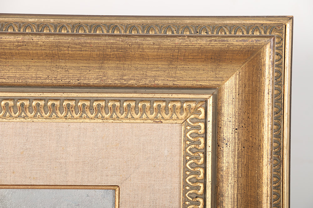 1970 Aldo Mari "Capanni e Pescatori" Oil on Canvas