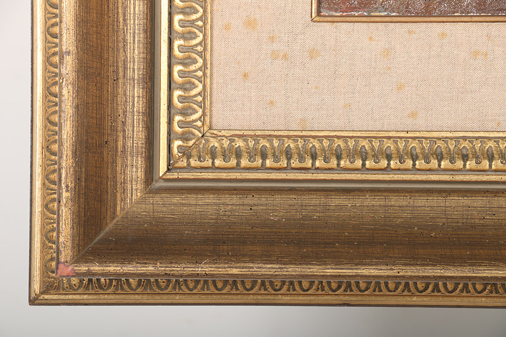 1970 Aldo Mari "Capanni e Pescatori" Oil on Canvas