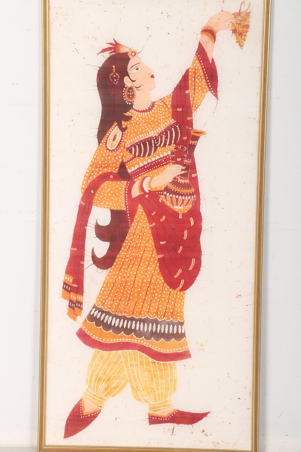 Framed Batik on Silk