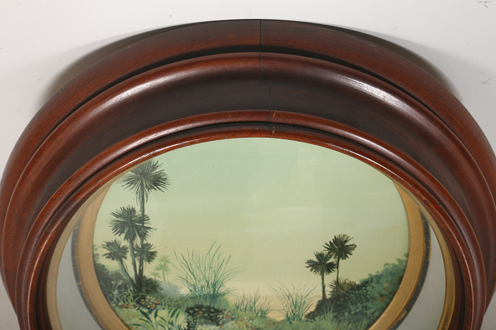 Original Acrylic on Canvas Board of a Tropical Landscape