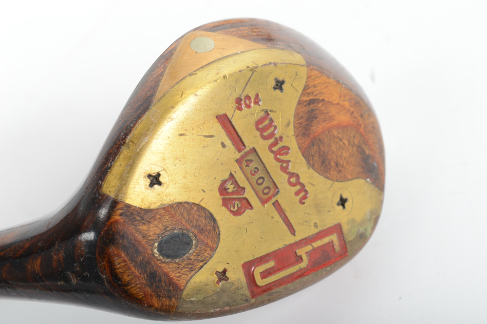 Vintage Golf Woods By Wilson and Burke