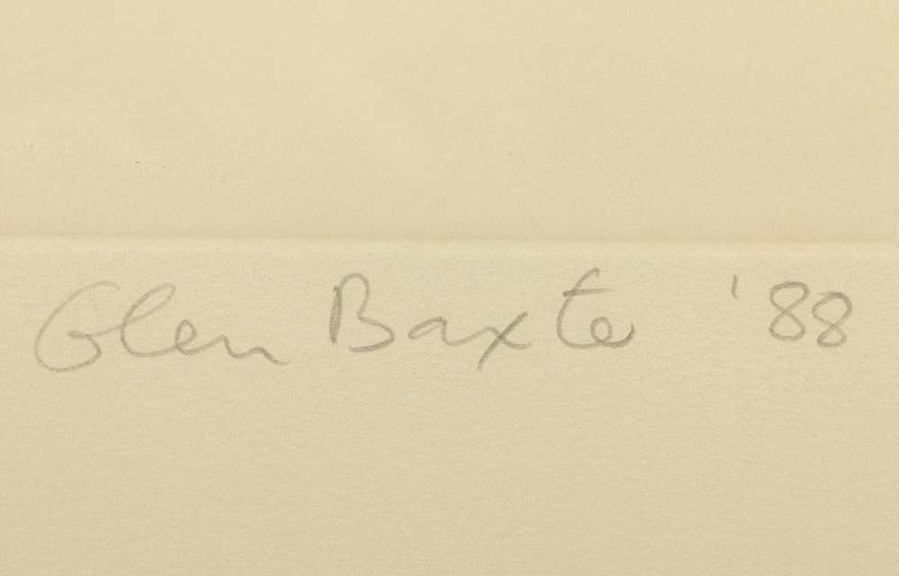 Glen Baxter Limited Edition Lithograph on Paper