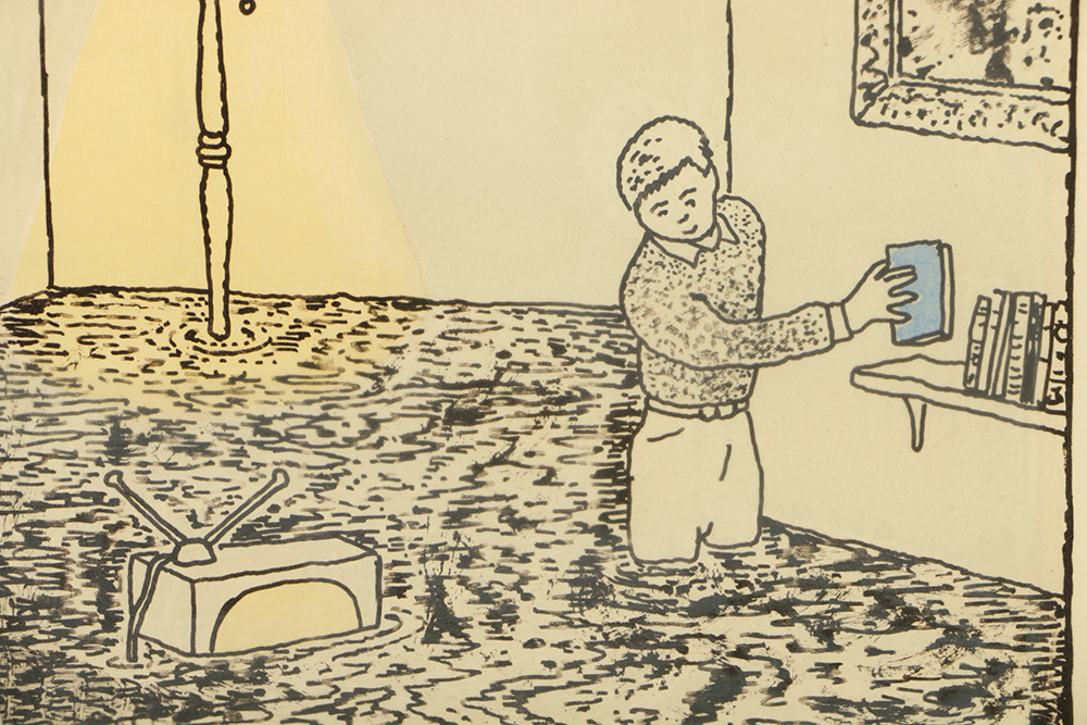 Glen Baxter Limited Edition Lithograph on Paper