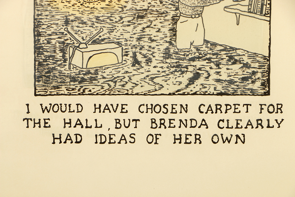 Glen Baxter Limited Edition Lithograph on Paper