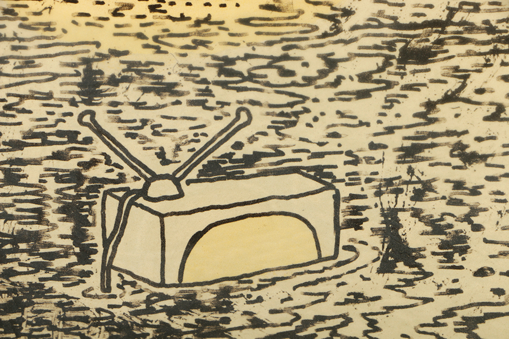 Glen Baxter Limited Edition Lithograph on Paper