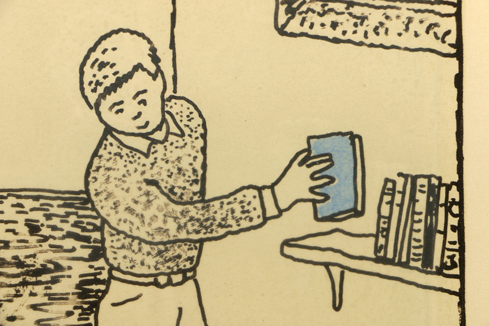 Glen Baxter Limited Edition Lithograph on Paper