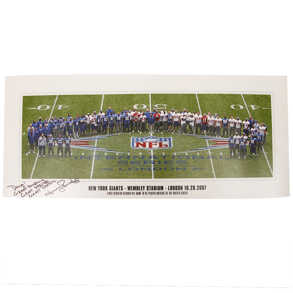 Jerry Pincus Signed 2007 Photograph From the First NFL International Series Game