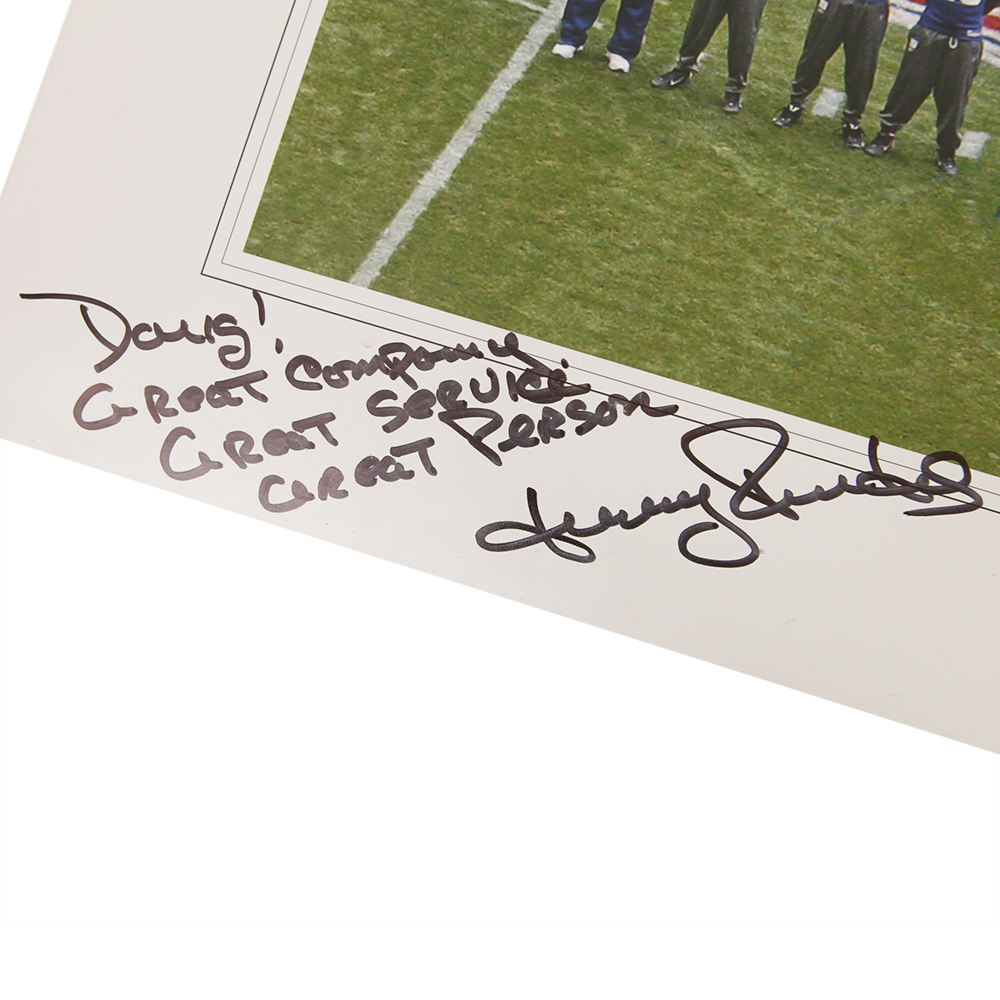 Jerry Pincus Signed 2007 Photograph From the First NFL International Series Game