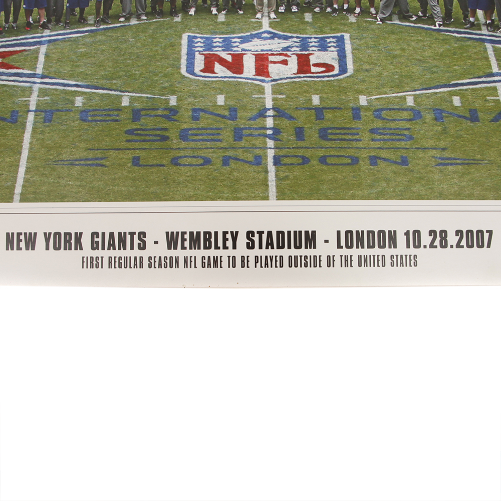 Jerry Pincus Signed 2007 Photograph From the First NFL International Series Game