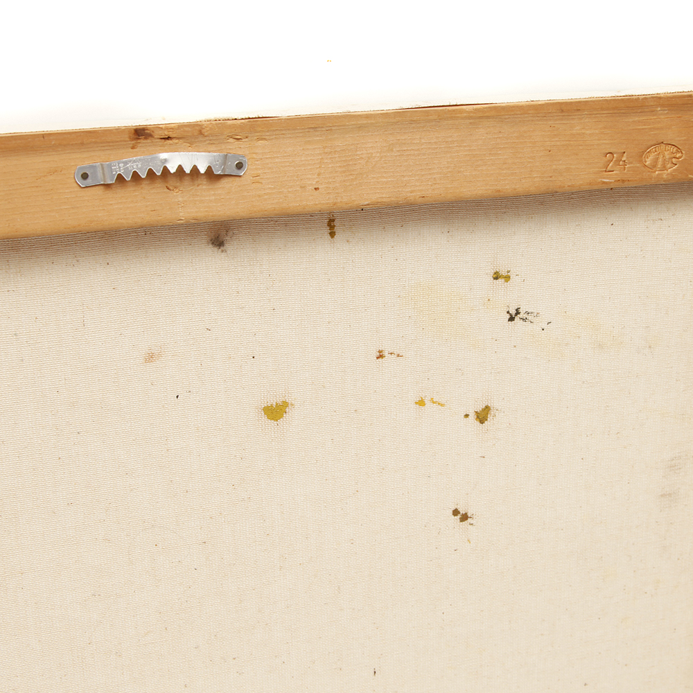 Joseph Oliveri Oil on Canvas Scene of Paris