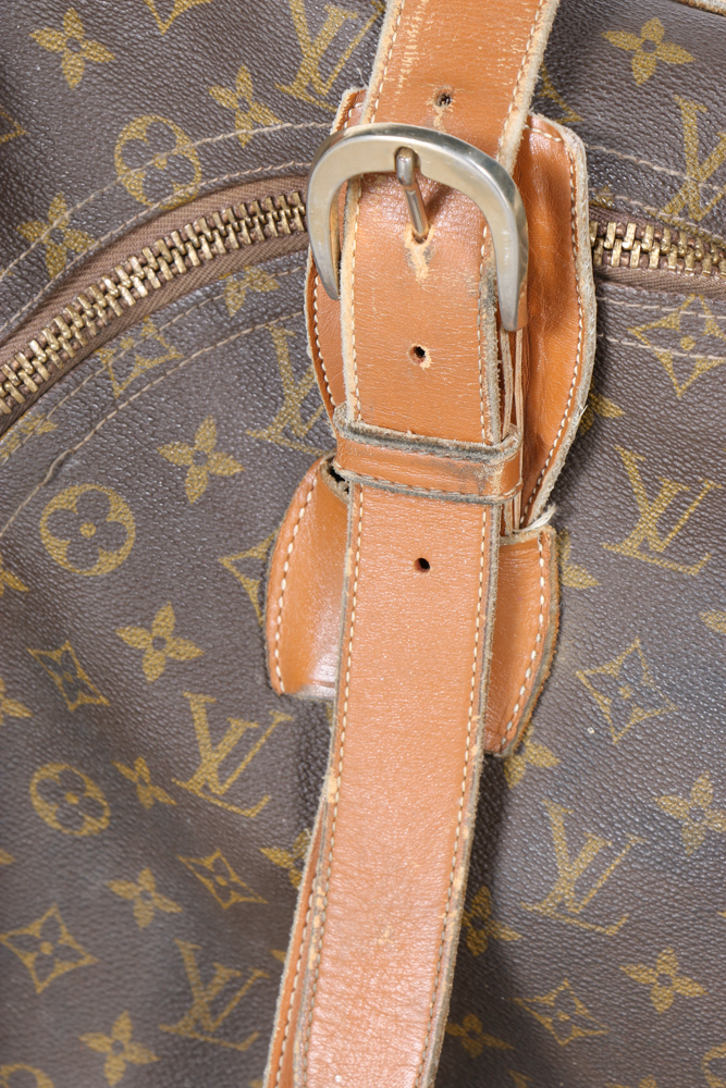 Vintage French Company for Louis Vuitton Monogram Luggage Suitcase