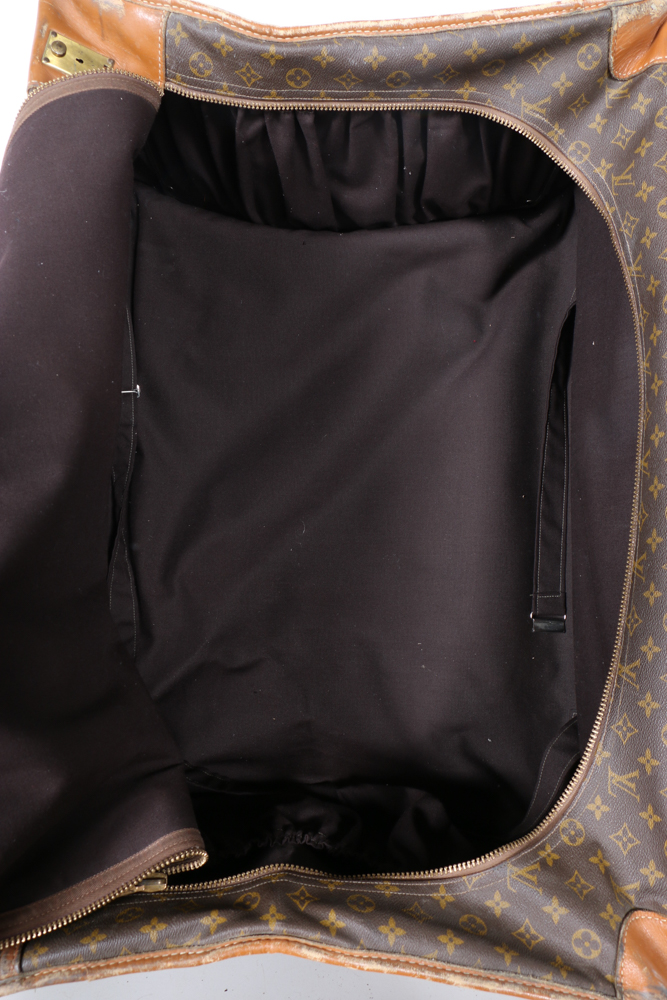 Vintage French Company for Louis Vuitton Monogram Luggage Suitcase