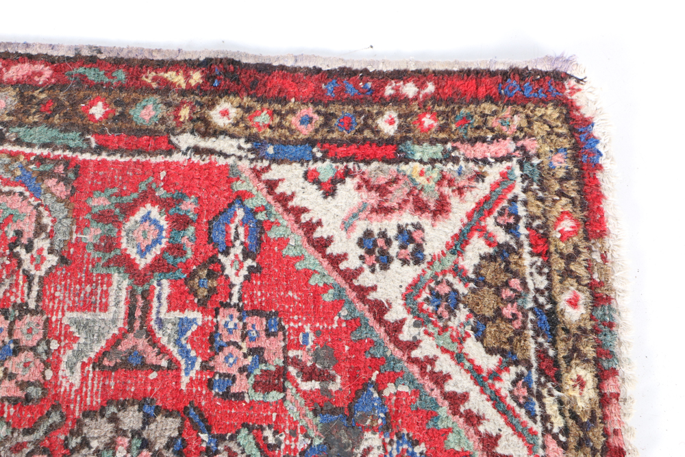 Original Aliakbar Momeni Hand Knotted Hamadan Accent Rug
