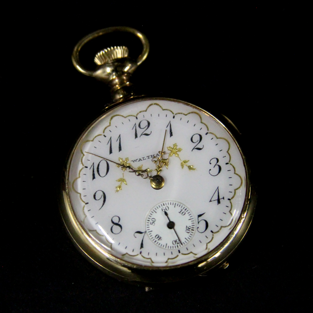 Waltham Pocket Watch in Keystone 20years Warranted Case