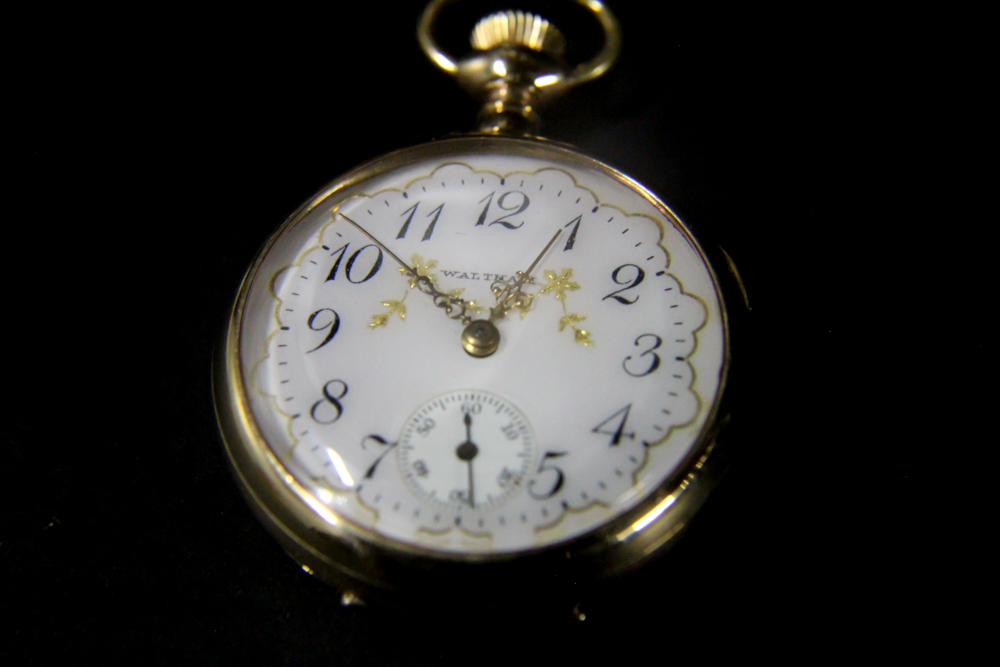 Waltham Pocket Watch in Keystone 20years Warranted Case